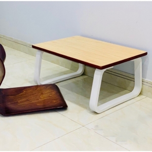 Bàn làm việc, Bàn ngồi bệt, Bàn trà cafe gỗ uốn cong Plyconcept TOMA Table (65 x 45 x Cao 30 cm) - Gỗ Plywood cao cấp